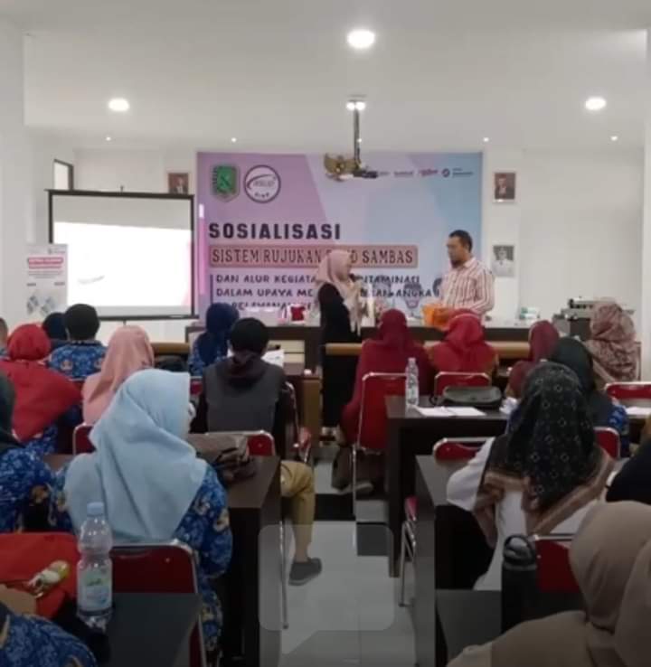 Sosialisasi Sistem Rujukan RSUD Sambas dan Alur Kegiatan Dekontaminasi Dalam Upaya mengendalikan HAIs di Pelayanan Kesehatan