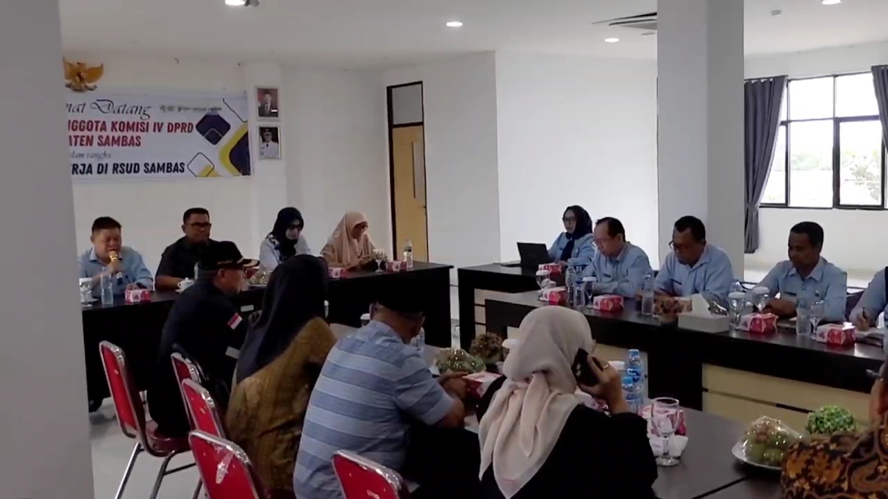 RSUD Sambas Sambut Kunjungan Kerja Komisi IV DPRD: Apresiasi Tinggi untuk Peningkatan Layanan