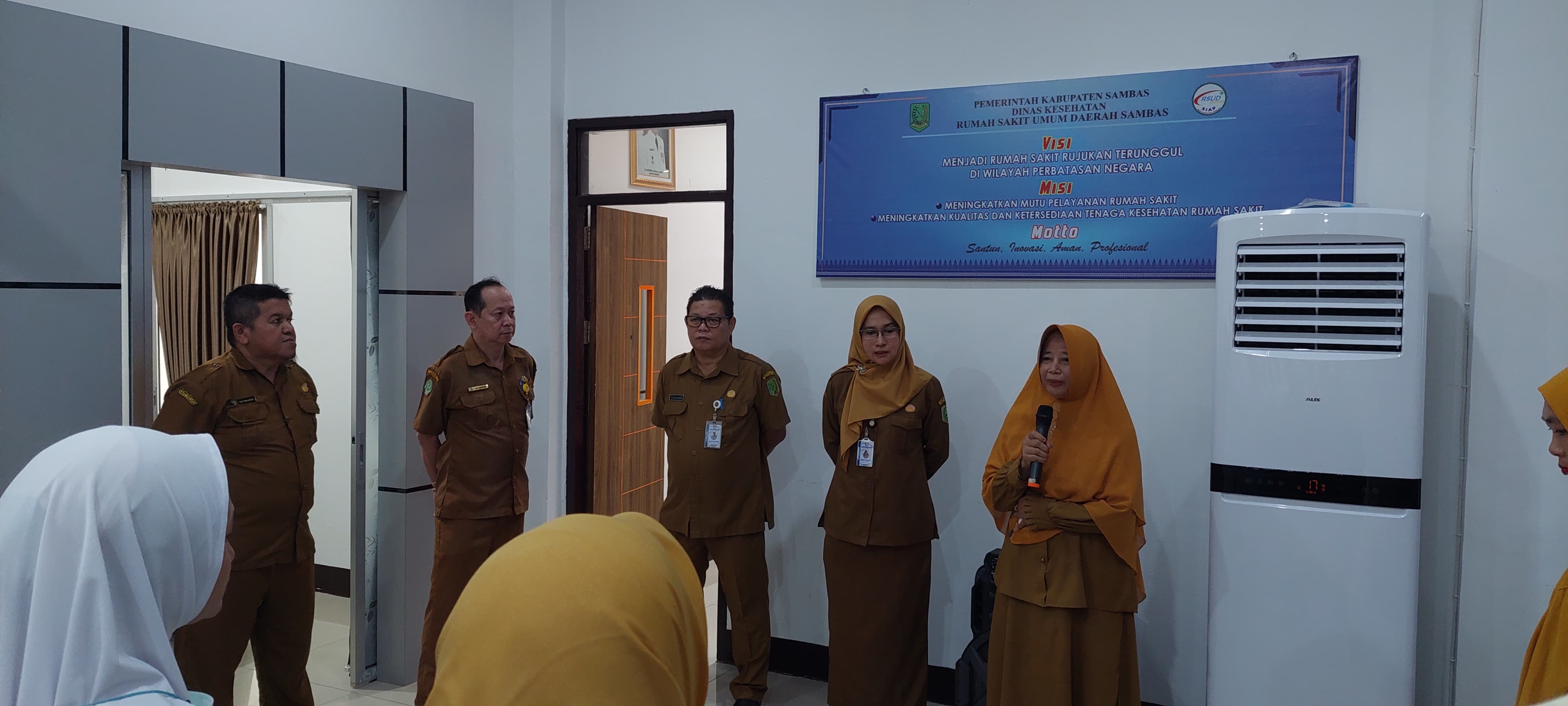 Apel Pagi RSUD Sambas: Pisah Sambut Pejabat, Peresmian Fasilitas Baru, dan Penguatan Disiplin ASN