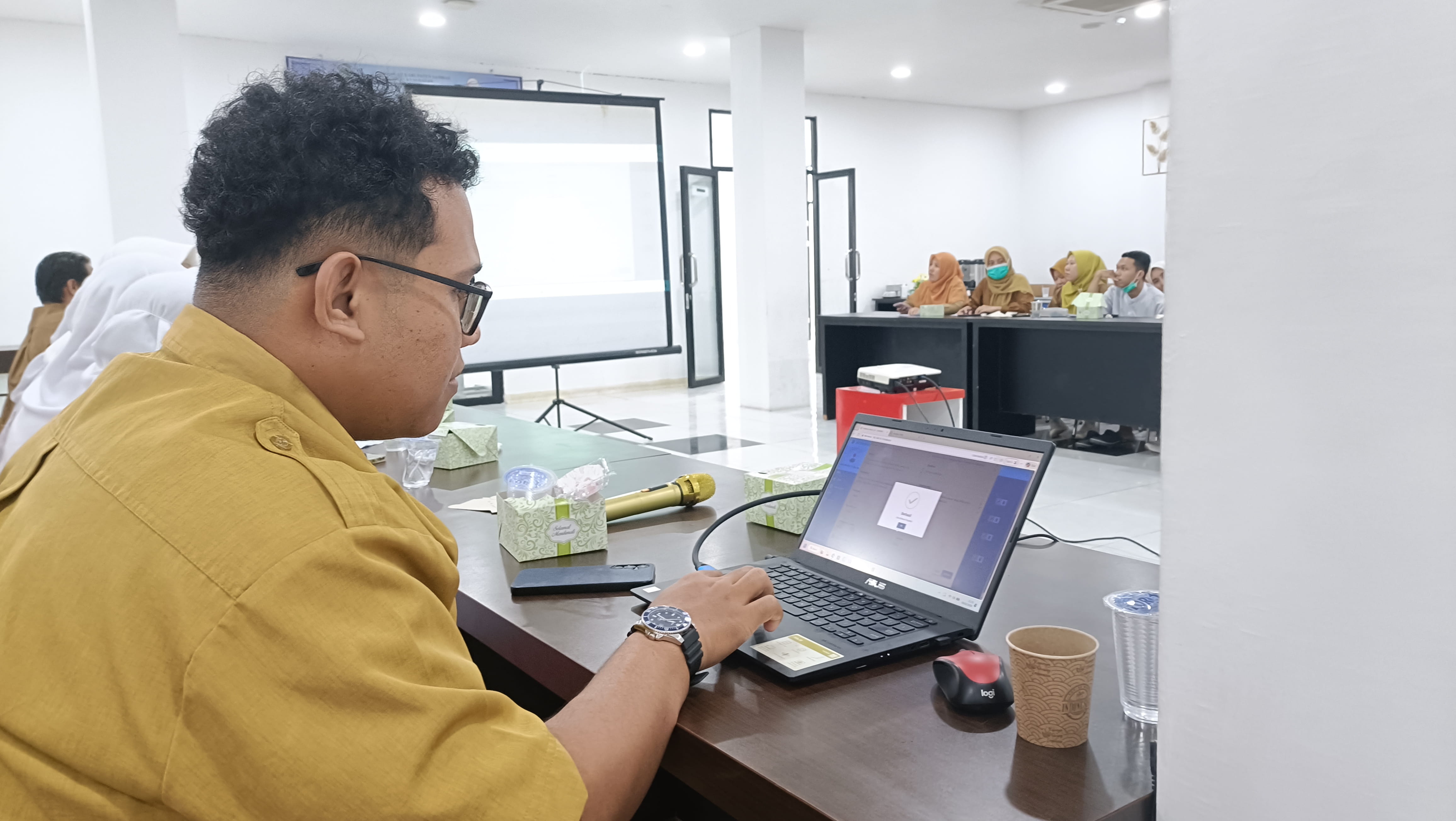 Launching Aplikasi SI-SANTIMU ( Sistem Informasi Kesehatan Terintegrasi Mutu ) RSUD Sambas