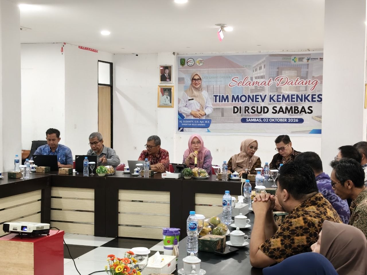 RSUD Sambas Perkuat Layanan Jantung, KEMENKES RI Tinjau Pembangunan Gedung Cath Lab