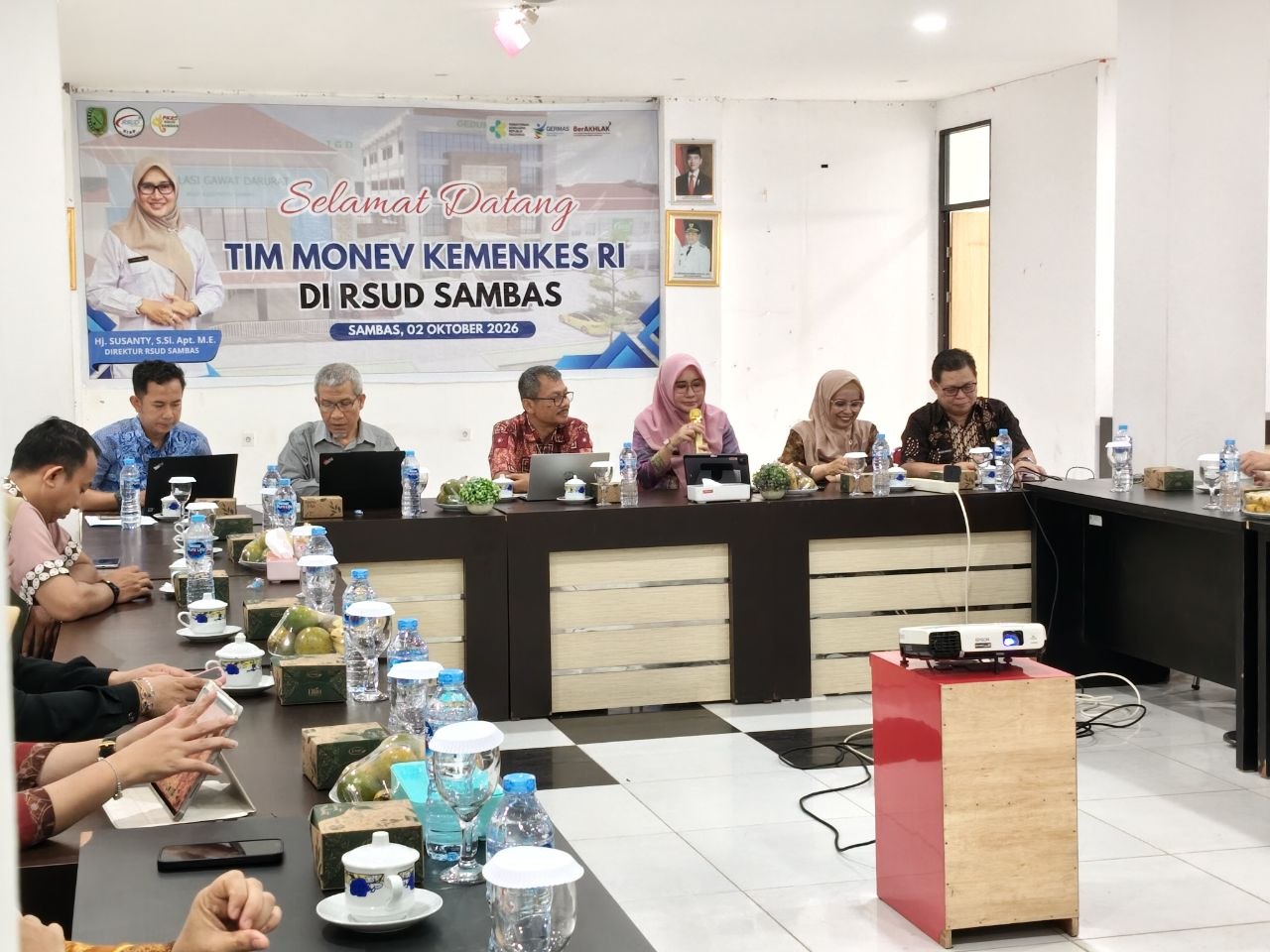 RSUD Sambas Perkuat Layanan Jantung, KEMENKES RI Tinjau Pembangunan Gedung Cath Lab